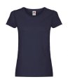 Goedkope Dames T-shirt Fruit of the Loom Lady fit 61-420-0 Deep Navy